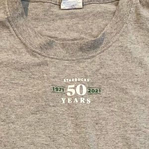 Starbucks 50 Years T-shirt